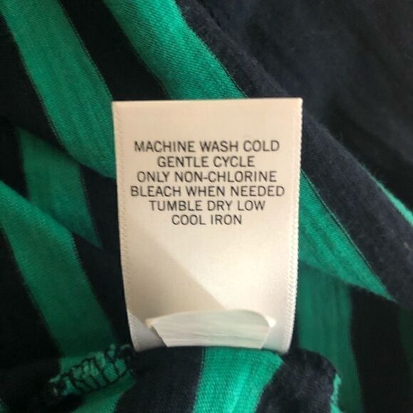 Banana Republic Green and Blue Striped Dre… - Picture 7 of 8